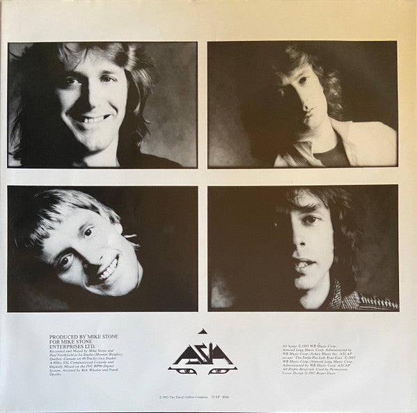 Asia (2) - Alpha (Vinyl, LP, Album, Stereo)