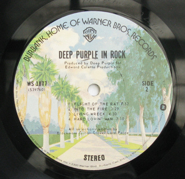 Deep Purple - In Rock (Vinyl, LP, Album, Reissue)