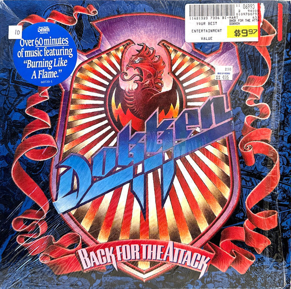 Dokken - Back For The Attack (Vinyl, LP, Album, Stereo) Very Good Plus (VG+) / Very Good Plus (VG+)