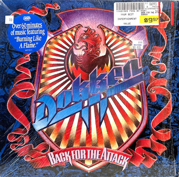 Dokken - Back For The Attack (Vinyl, LP, Album, Stereo)