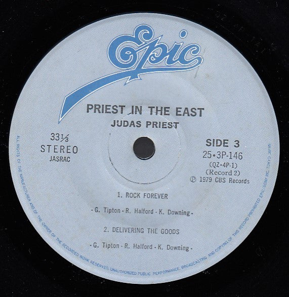 Judas Priest - Priest In The East (Live In Japan) = イン・ジ・イースト(In Th...