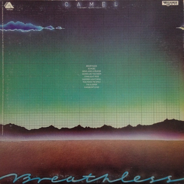 Camel - Breathless (Vinyl, LP, Album) Good Plus (G+) / Good Plus (G+)