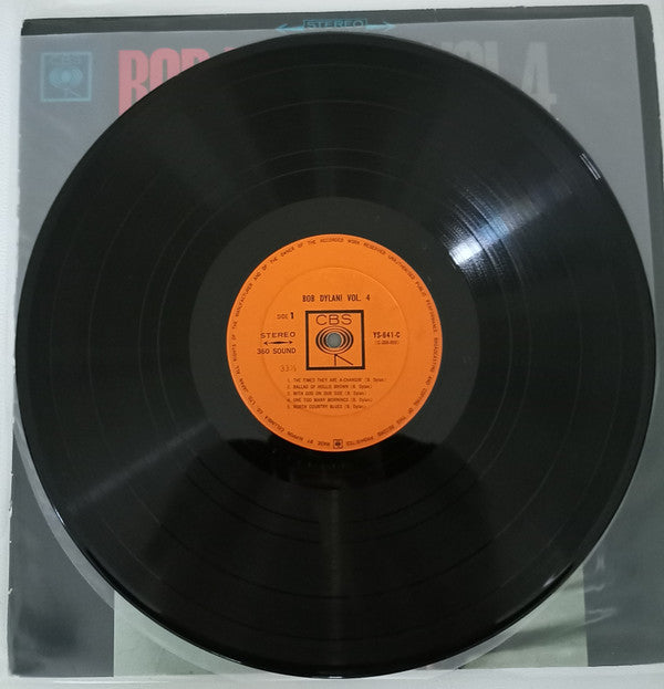 Bob Dylan - Vol. 4 (Vinyl, LP, Album, Stereo) Very Good (VG) / Very Good (VG)