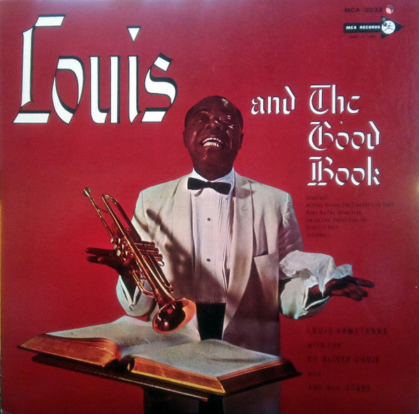 Louis Armstrong - Louis And The Good Book (Vinyl, LP, Album, Promo, Mono) Very Good (VG) / Very Good Plus (VG+)