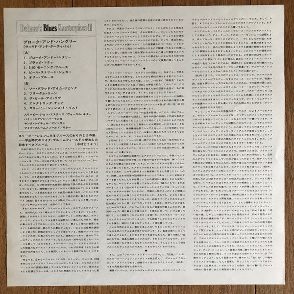 Sleepy John Estes - Broke And Hungry (Vinyl, LP, Album, Stereo) Very Good Plus (VG+) / Very Good (VG)