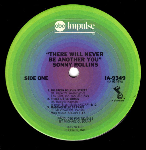 Sonny Rollins - There Will Never Be Another You (Vinyl, LP, Album, Reissue) Very Good Plus (VG+) / Very Good Plus (VG+)