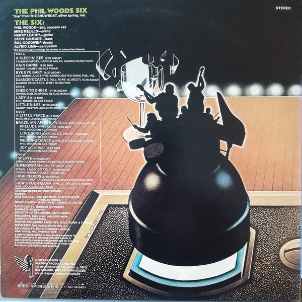 The Phil Woods Six - Live From The Showboat (2xVinyl, LP, Album, Promo) Very Good Plus (VG+) / Very Good Plus (VG+)
