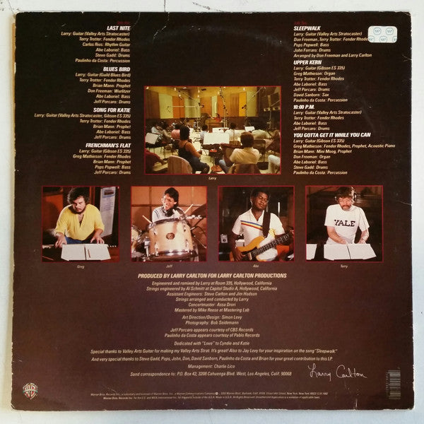 Larry Carlton - Sleepwalk (Vinyl, LP, Album) Very Good (VG) / Very Good Plus (VG+)