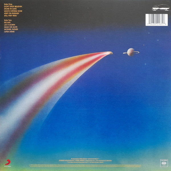 Journey - Escape (Vinyl, LP, Album, Reissue, Remastered, Special Edition, Stereo) Very Good Plus (VG+) / Very Good Plus (VG+)