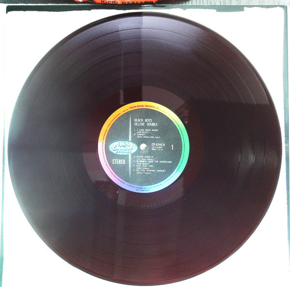 The Beach Boys - Deluxe Double (2xVinyl, LP, Compilation, Stereo) Good Plus (G+) / Good Plus (G+)