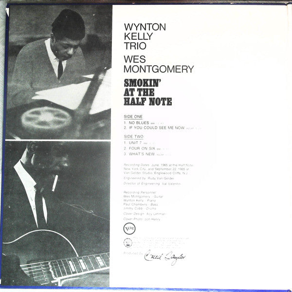Wynton Kelly Trio - Smokin' At The Half Note = ハーフ・ノートのウェス・モンゴメリーとウ...