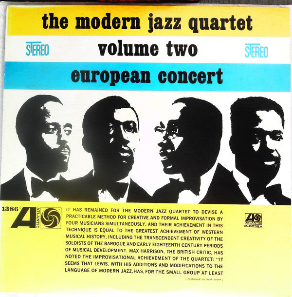 The Modern Jazz Quartet - European Concert: Volume Two (Vinyl, LP, ...