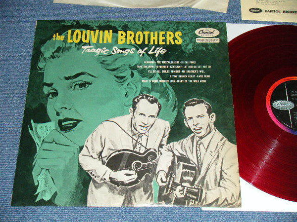 The Louvin Brothers - Tragic Songs Of Life: The Best of The Louvin Brothers (Vinyl, LP, Compilation) Very Good Plus (VG+) / Good Plus (G+)