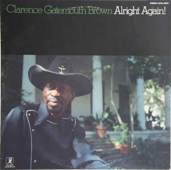 Clarence "Gatemouth" Brown - Alright Again! (Vinyl, LP, Album)