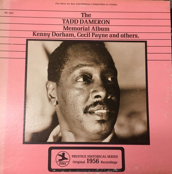 Tadd Dameron - The Tadd Dameron Memorial Album (Vinyl, LP, Album, Stereo, Reissue, Remastered) Good Plus (G+) / Very Good Plus (VG+)