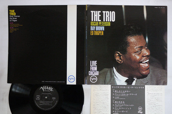 The Oscar Peterson Trio - The Trio : Live From Chicago (Vinyl, LP, Album, Reissue, Stereo) Very Good Plus (VG+) / Very Good Plus (VG+)