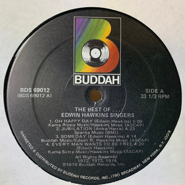 Edwin Hawkins Singers - The Best Of The Edwin Hawkins Singers (Vinyl, LP, Compilation, Reissue) Very Good Plus (VG+) / Very Good (VG)