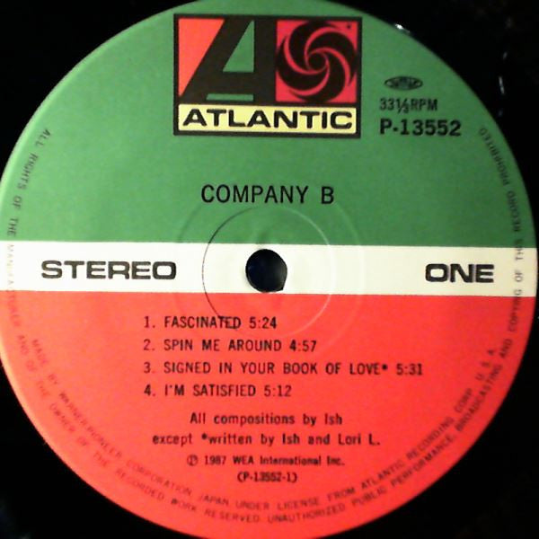 Company B - Company B (Vinyl, LP, Album)