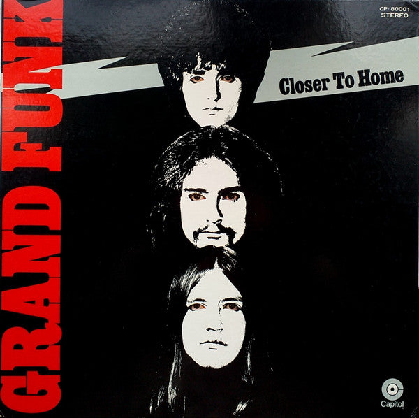 Grand Funk Railroad - Closer To Home (Vinyl, LP, Album, Stereo) Very Good (VG) / Good Plus (G+)