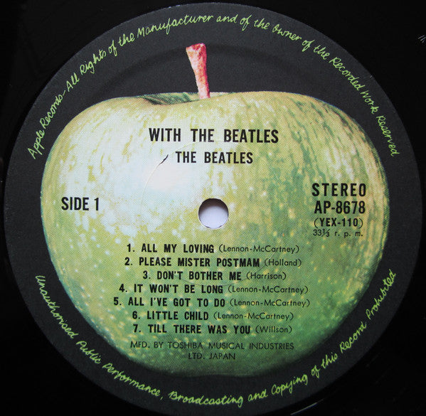 The Beatles - With The Beatles (Vinyl, LP, Album, Stereo, Reissue)