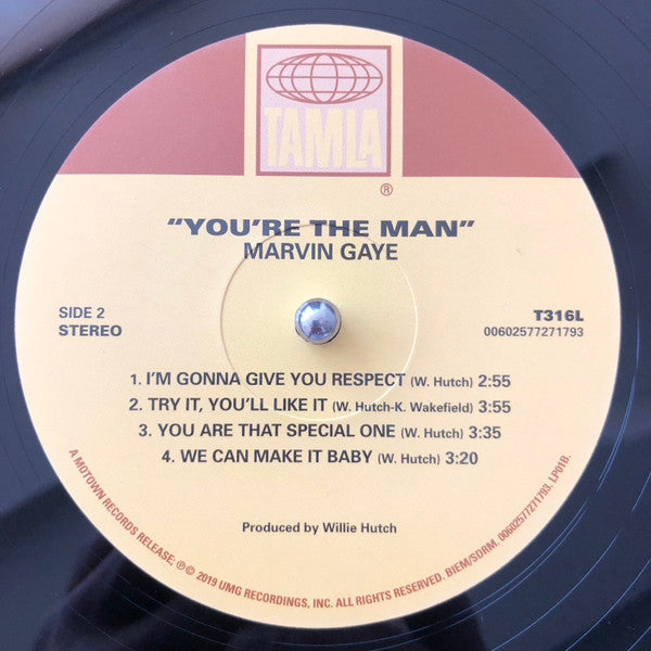 Marvin Gaye - You're The Man (2xVinyl, LP, Album, Compilation) Mint (M) / Mint (M)
