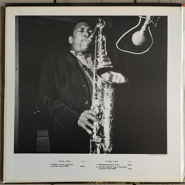 The John Coltrane Quartet - Africa / Brass (Vinyl, LP, Album, Reissue, Stereo) Very Good (VG) / Very Good (VG)
