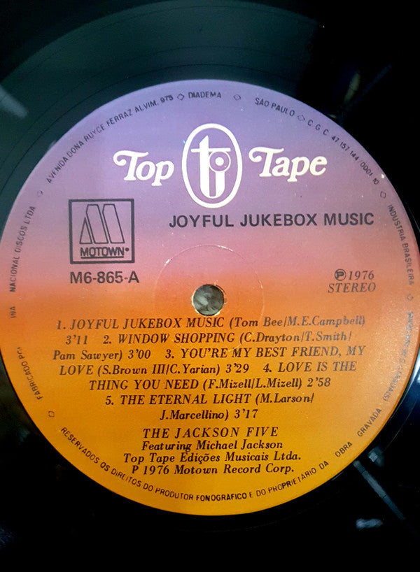 The Jackson 5 - Joyful Jukebox Music (Vinyl, LP, Album) Very Good Plus (VG+) / Very Good Plus (VG+)