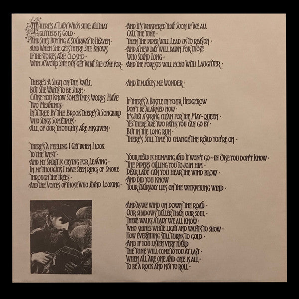 Led Zeppelin - IV = レッド・ツェッペリン IV (Vinyl, LP, Album, Reissue, Stereo) Very Good Plus (VG+) / Very Good Plus (VG+)