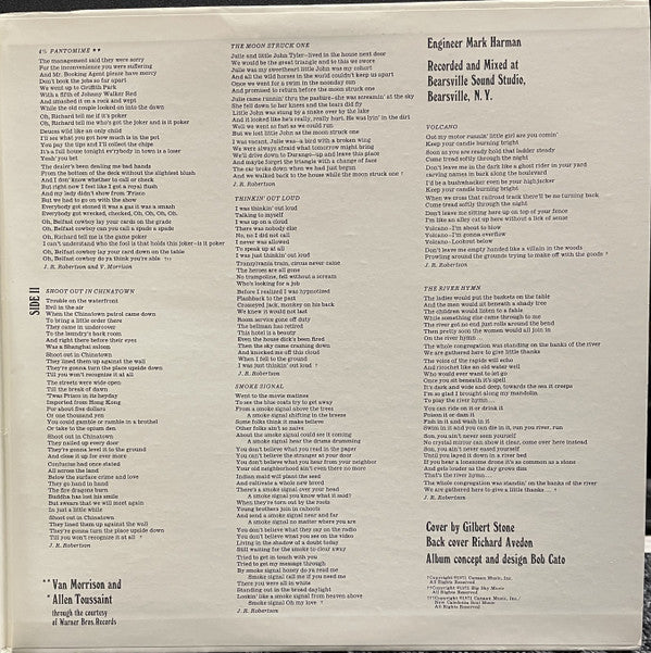 The Band - Cahoots (Vinyl, LP, Album, Repress) Very Good Plus (VG+) / Very Good (VG)
