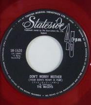 The McCoys - Don't Worry Mother / Ko-Ko (Vinyl, 7", 45 RPM, Single) Very Good Plus (VG+) / Very Good (VG)