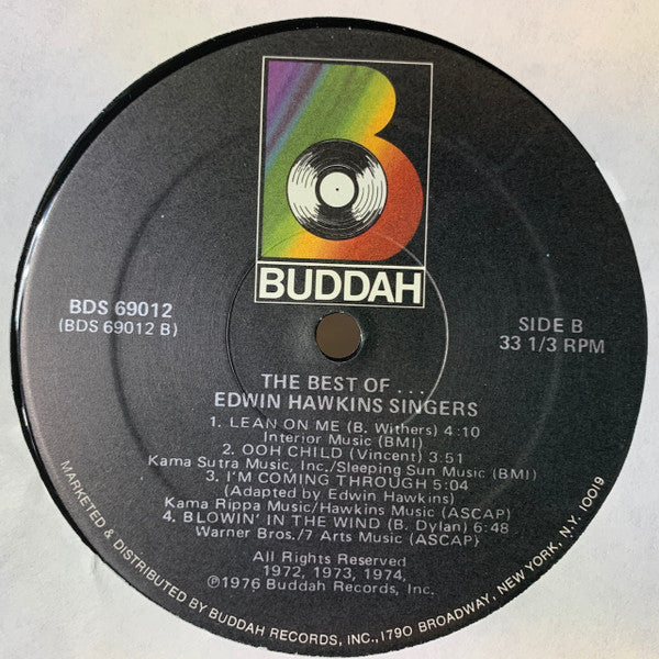 Edwin Hawkins Singers - The Best Of The Edwin Hawkins Singers (Vinyl, LP, Compilation, Reissue) Very Good Plus (VG+) / Very Good (VG)
