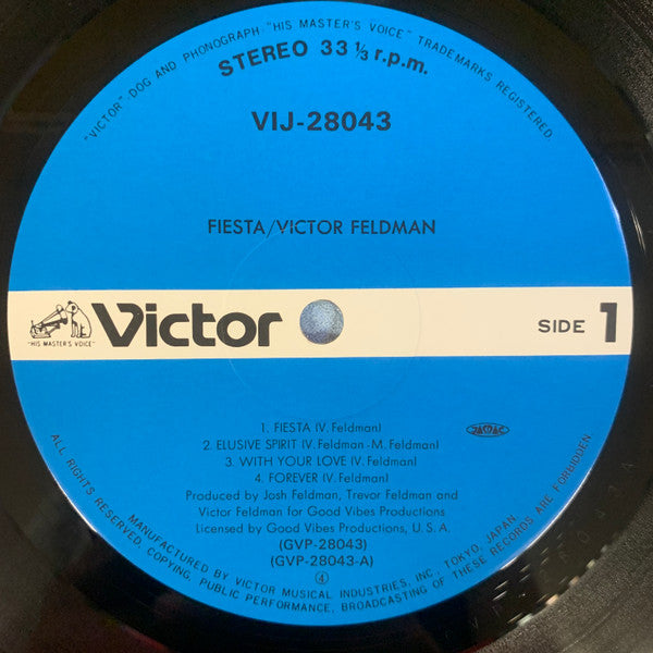 Victor Feldman - Fiesta (Vinyl, LP, Album)