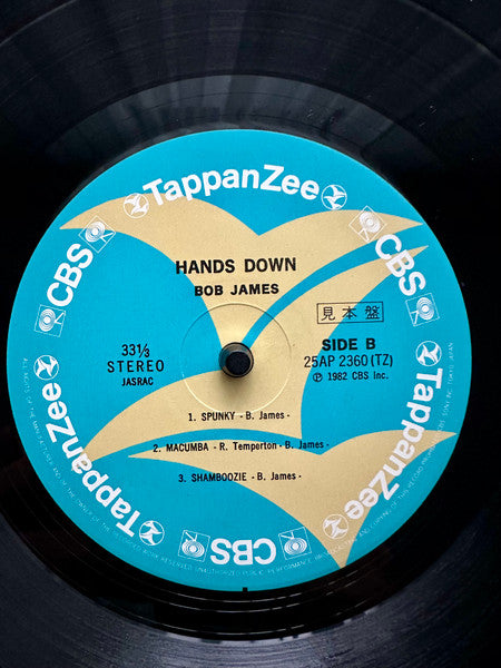 Bob James - Hands Down (Vinyl, LP, Promo) Very Good Plus (VG+) / Very Good Plus (VG+)