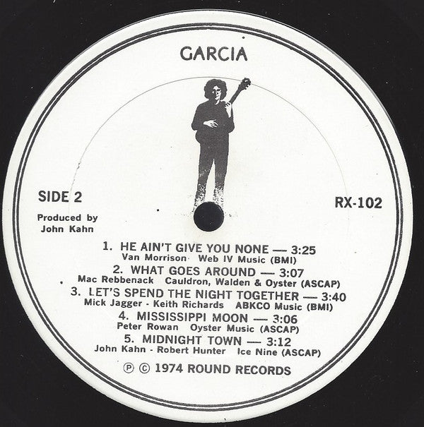 Jerry Garcia - Garcia (Vinyl, LP, Album) Very Good Plus (VG+) / Very Good (VG)
