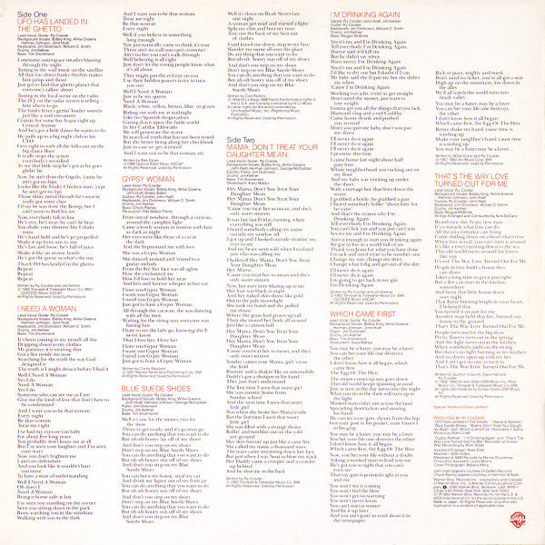 Ry Cooder - The Slide Area (Vinyl, LP, Album, Stereo) Very Good (VG) / Very Good (VG)
