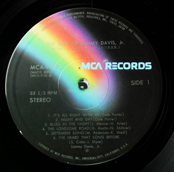 Sammy Davis Jr. - The Best Of Sammy Davis, Jr. (2xVinyl, LP, Compilation, Deluxe Edition) Very Good (VG) / Very Good Plus (VG+)