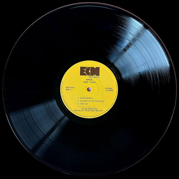 Ralph Towner - Batik (Vinyl, LP, Album) Very Good Plus (VG+) / Very Good Plus (VG+)