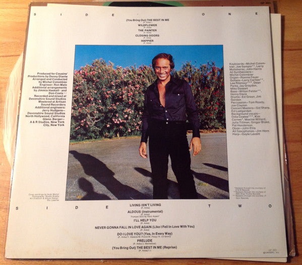 Paul Anka - The Painter (Vinyl, LP, Album, Promo) Very Good Plus (VG+) / Very Good Plus (VG+)