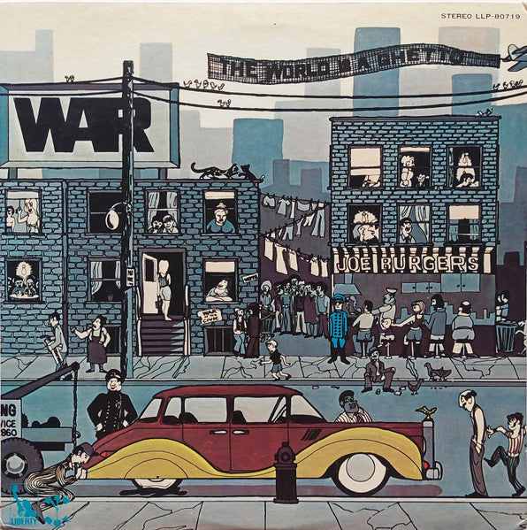 War - The World Is A Ghetto (Vinyl, LP, Album, Stereo)