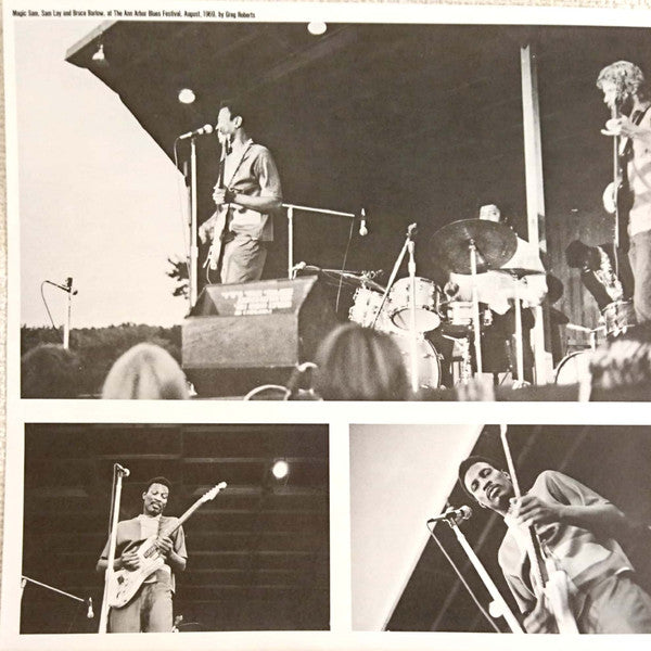 Magic Sam - Magic Sam Live (2xVinyl, LP, Album, Reissue, Mono) Very Good (VG) / Good Plus (G+)
