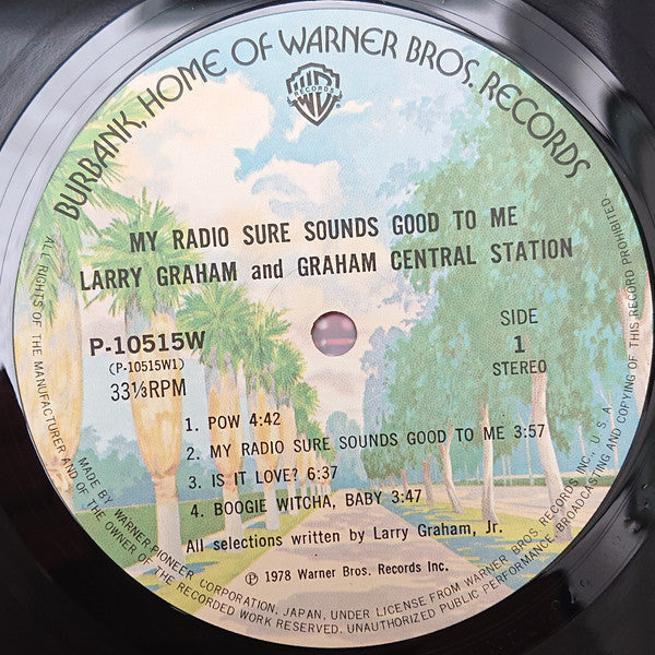 Graham Central Station - My Radio Sure Sounds Good To Me (Vinyl, LP, Album) Very Good (VG) / Very Good (VG)