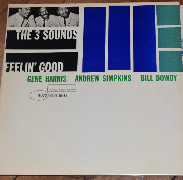 The Three Sounds - Feelin' Good (Vinyl, LP, Album, Mono) Very Good (VG) / Very Good (VG)