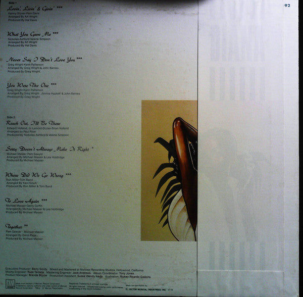 Diana Ross - Ross (Vinyl, LP, Album, Promo) Very Good Plus (VG+) / Very Good (VG)