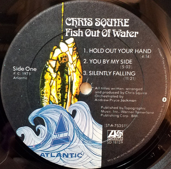 Chris Squire - Fish Out Of Water (Vinyl, LP, Album) Very Good (VG) / Good Plus (G+)