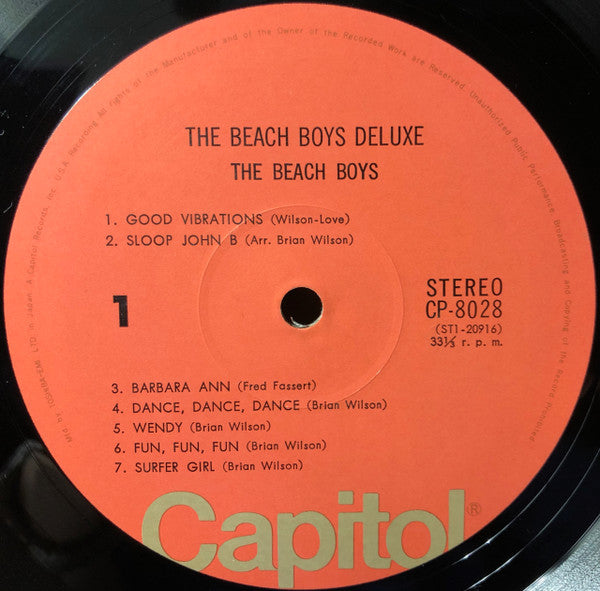 The Beach Boys - The Beach Boys Deluxe (Vinyl, LP, Compilation, Reissue) Very Good (VG) / Good Plus (G+)