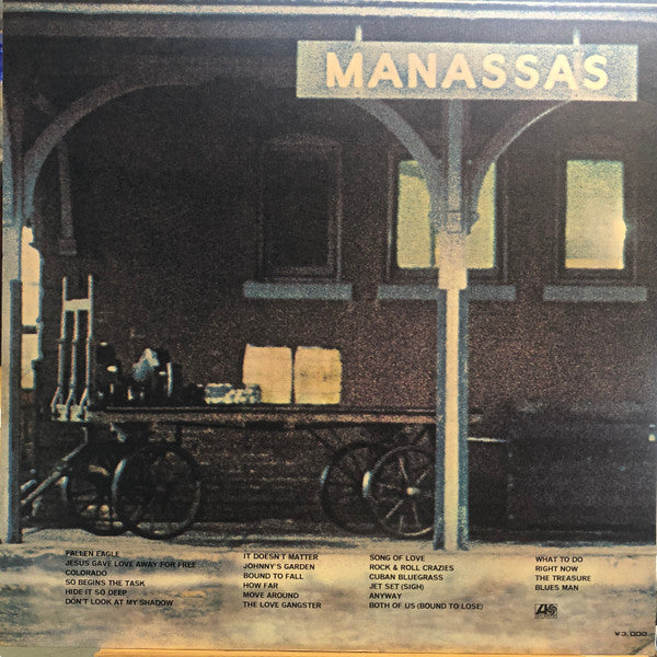 Stephen Stills - Manassas (2xVinyl, LP, Album) Very Good (VG) / Good Plus (G+)