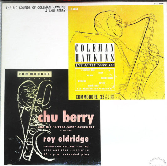 Coleman Hawkins - The Big Sounds Of Coleman Hawkins & Chu Berry (Vinyl, LP, Compilation, Promo, Mono) Very Good (VG) / Good Plus (G+)