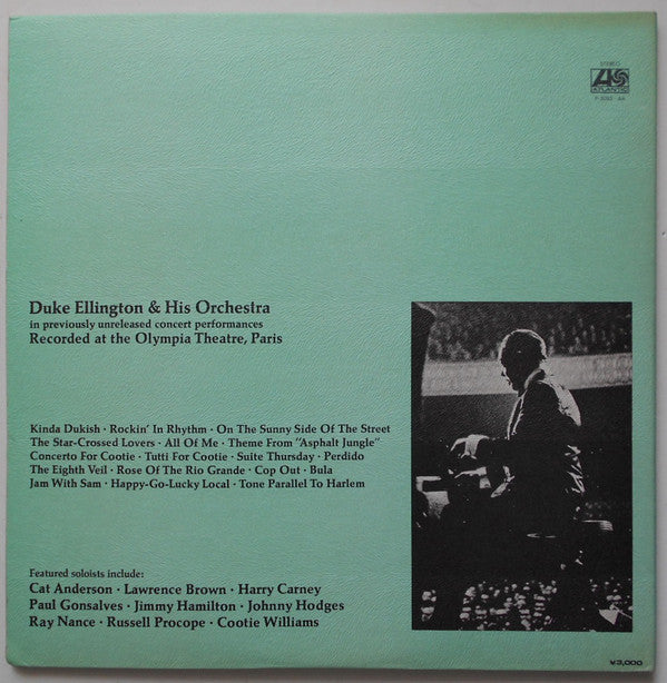 Duke Ellington And His Orchestra - The Great Paris Concert (2xVinyl, LP, Album) Very Good Plus (VG+) / Very Good Plus (VG+)