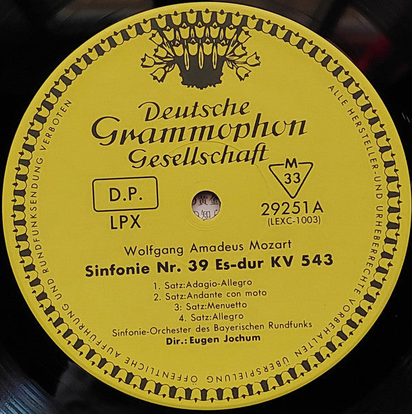 Wolfgang Amadeus Mozart - Sinfonie Es-dur KV 543 / Violinkonzert D-dur KV 218 (Vinyl, LP, Compilation, Reissue, Mono) Near Mint (NM or M-) / Near Mint (NM or M-)