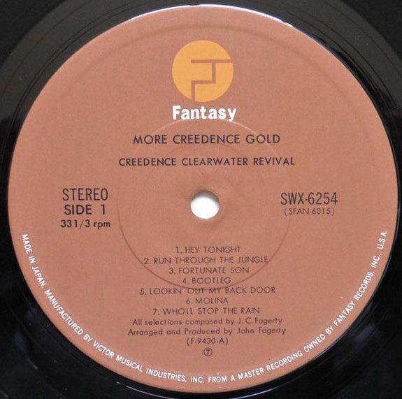 Creedence Clearwater Revival - More Creedence Gold (Vinyl, LP, Compilation) Very Good Plus (VG+) / Good (G)